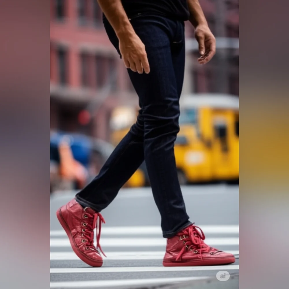 Balenciaga ARENA LEATHER TRAINERS